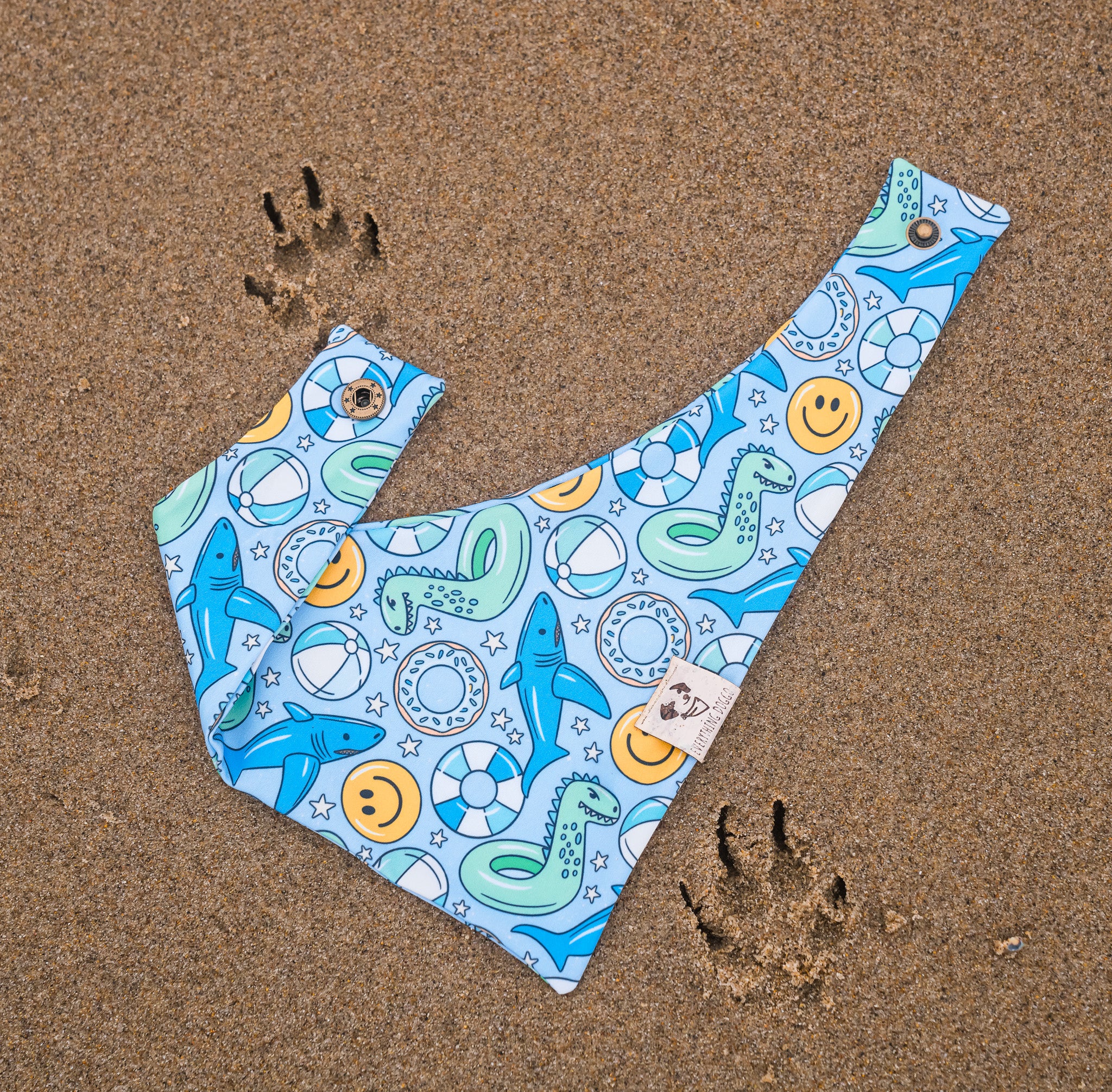 Go With The Float - Active Snap On Bandana
